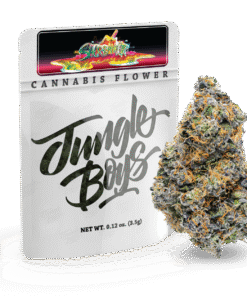 Sherbanger by Jungle Boys is a top-shelf hybrid with 31.67% THC. This exotic ounce delivers intense flavor, potent effects, and premium quality.