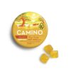 Find your perfect balance with Camino 5:5 Mango Serenity Gummies. These THC:CBD edibles deliver a calming mango flavor and relaxing, even-keeled effects.