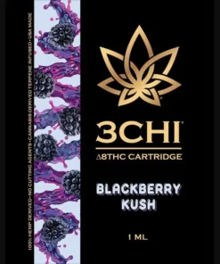 Experience smooth, flavorful effects with the Blackberry Kush Delta 8 vape cartridge by 3Chi. Relax with authentic cannabis terpenes. Shop Bubatz Europa!