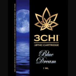 Experience the smooth and uplifting effects of the Blue Dream Vape by 3Chi. Premium Delta 8 THC cartridge infused with cannabis-derived terpenes.