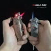 NikolaToy™ Folding Knife Lighter features a refillable torch flame and fold-out blade. Compact, bold, and built for everyday use. Shop now at Bubatz Europa!