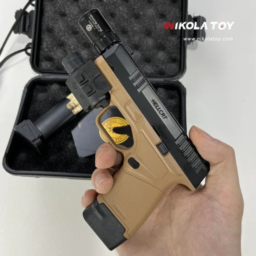 NikolaToy™ HellCat Gun Lighter features a refillable torch flame and 3 clip accessories. Bold, windproof, and collectible. Get yours at Bubatz Europa!