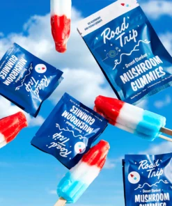 Mushroom Gummies Rocket Pop deliver cherry-lime flavor and a smooth psilocybin microdose. Enjoy focus, clarity, and fun in every bite!