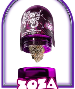 ZOZA Weed Flower blends Zoap and Zangria into a premium hybrid with happy and relaxing effects. Lab-tested and crafted for purity, flavor, and potency.