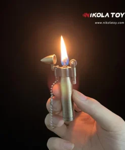 NikolaToy™ Bullet Torch Lighters are refillable, windproof, and shaped like real bullets. Bold, stylish, and perfect for smokers. Shop now at Bubatz Europa!