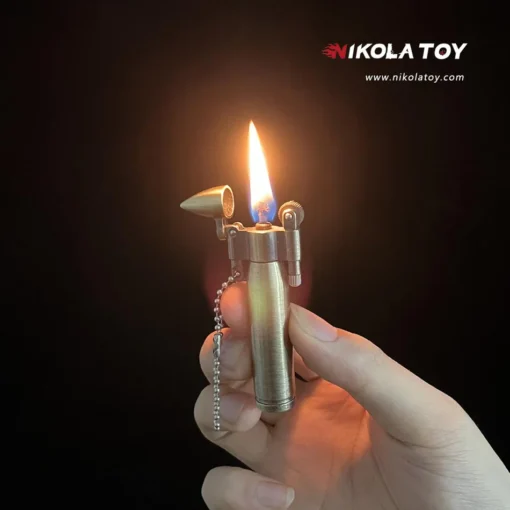NikolaToy™ Bullet Torch Lighters are refillable, windproof, and shaped like real bullets. Bold, stylish, and perfect for smokers. Shop now at Bubatz Europa!