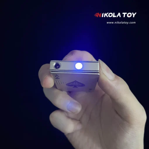 NikolaToy™ Lucky Flush Lighter offers a stylish refillable torch flame with a unique flush handle. Portable and reliable. Available now at Bubatz Europa.