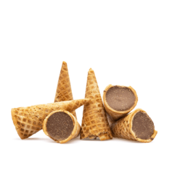 Enjoy the Baked Bags Delta 8 Chocolate Cone with 600mg THC. Potent, legal, and delicious for high-tolerance users who love sweet edibles.