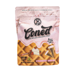 Strawberry Shortcake Delta Cones deliver 600mg of Delta 8 THC in a dessert-style edible. Enjoy rich flavor, mellow effects, and legal hemp bliss.