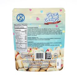 Delta 8 Birthday Cake Dope Dough by Baked Bags delivers 1000mg Delta 8 THC with smooth effects and rich birthday cake flavor. Lab-tested and legal.