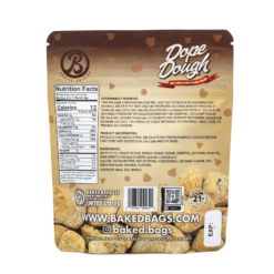 Experience the rich flavor and smooth effects of Delta 8 Dope Dough Chocolate Chip cones, infused with 1000 mg Delta 8 THC for a premium treat.