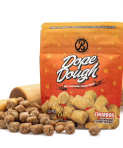 Discover the sweet cinnamon flavor of Baked Bags Delta 8 Churros Cone with 1000mg Delta 8 THC for smooth, uplifting effects and premium quality.