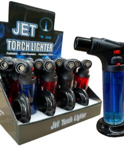 Get the Liberty Jet Torch Lighter – a powerful, refillable flame with 12 units per pack. Perfect for retail or personal use. Shop now at Bubatz Europa!