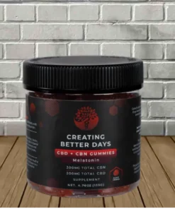 Discover Creating Better Days Gummies with 600mg CBD + CBN in zesty Blood Orange flavor. Relax naturally with these premium hemp gummies from Bubatz Europa.