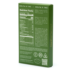 Enjoy DeVINE Naturals Delta 8 9 Chocolate Bar – Alien OG with 150mg of Delta 8 and 150mg of Delta 9 THC for a balanced, delicious cannabis treat.
