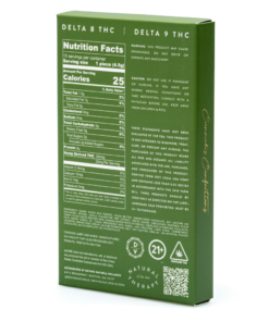 Enjoy DeVINE Naturals Delta 8 9 Chocolate Bar – Alien OG with 150mg of Delta 8 and 150mg of Delta 9 THC for a balanced, delicious cannabis treat.