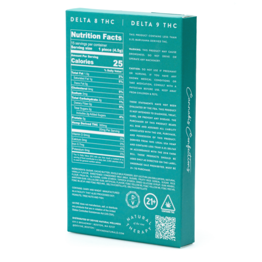 Try Cereal Milk THC Chocolate by DeVINE Naturals—150mg Delta 8 + 150mg Delta 9 THC. Smooth, lab-tested, and legally compliant hybrid edible.