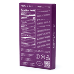 Purple Haze THC Chocolate by DeVINE Naturals blends Delta 8 and Delta 9 THC for a balanced, legal edible with rich flavor and smooth, euphoric effects.