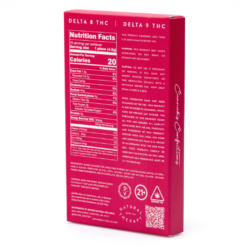 Wedding Cake THC Chocolate by DeVINE Naturals blends 150mg Delta 8 and 150mg Delta 9 THC into a smooth, delicious, and legally compliant edible.