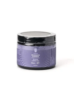 Enjoy Blueberry Lemon Sleep Gummies with 900mg CBD, 450mg CBN, and adaptogenic mushrooms for deep rest. Vegan, lab-tested, and berry-citrus delicious.