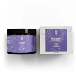 Enjoy Blueberry Lemon Sleep Gummies with 900mg CBD, 450mg CBN, and adaptogenic mushrooms for deep rest. Vegan, lab-tested, and berry-citrus delicious.
