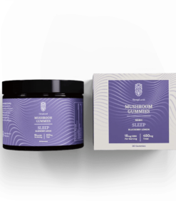 Enjoy Blueberry Lemon Sleep Gummies with 900mg CBD, 450mg CBN, and adaptogenic mushrooms for deep rest. Vegan, lab-tested, and berry-citrus delicious.