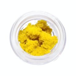 Apple Fritter Crumble Concentrate by Smashed (1g Hybrid) packs 77.01% THC and rich dessert flavor. Available now at Bubatz Europa.