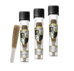 Wedding Cake Infused Preroll by Ape offers 1.3g of premium indica with hash rosin, kief, and 39.49% THC. Smooth, potent, and perfect for deep relaxation.