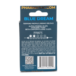 Discover the Blue Dream Delta 8 Vape Cartridge by PharmaCBD. Smooth, uplifting, and terpene-rich, it's ideal for daytime creativity and calm focus.