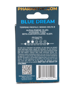 Discover the Blue Dream Delta 8 Vape Cartridge by PharmaCBD. Smooth, uplifting, and terpene-rich, it's ideal for daytime creativity and calm focus.