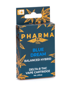 Discover the Blue Dream Delta 8 Vape Cartridge by PharmaCBD. Smooth, uplifting, and terpene-rich, it's ideal for daytime creativity and calm focus.
