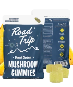 Enjoy a tropical twist with Desert Stardust Mushroom Gummies – Pineapple. A sweet microdose experience packed with flavor and wellness.