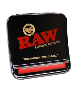 The RAWtomatic Roll Box MAX is a large automatic rolling machine that makes perfect rolls with ease. Durable, portable, and built for serious smokers.