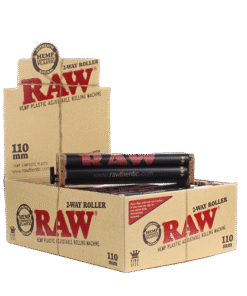 Roll perfect joints easily with the RAW 2-Way Hemp Roller. Durable, eco-friendly hemp plastic design ensures smooth, consistent rolling every time.
