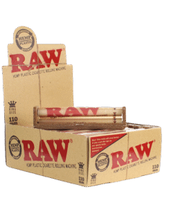 Roll smooth joints every time with the RAW Hemp Plastic Roller. Made from hemp plastic for durability and eco-friendliness. Easy, reliable rolling.