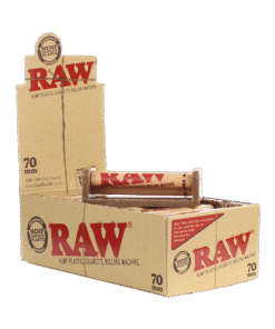 Roll smooth joints every time with the RAW Hemp Plastic Roller. Made from hemp plastic for durability and eco-friendliness. Easy, reliable rolling.