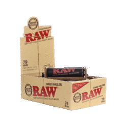 Roll perfect joints easily with the RAW 2-Way Hemp Roller. Durable, eco-friendly hemp plastic design ensures smooth, consistent rolling every time.