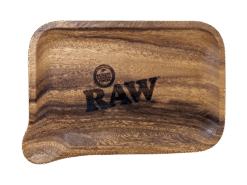 Roll clean with the RAW Pour Rolling Tray. Made from durable natural wood with a smart pour spout. Stylish, simple, and built to last.