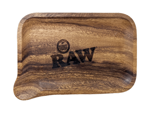 Roll clean with the RAW Pour Rolling Tray. Made from durable natural wood with a smart pour spout. Stylish, simple, and built to last.