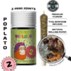 Poplato Mini Joints by APE offer 1g of premium hybrid flower in two smooth prerolls. Perfect for flavor, balance, and convenience.