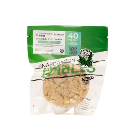Enjoy Snapdragon’s Delta 8 Chocolate Chip Cookies with 80mg Delta 8 THC for a tasty, smooth edible packed with classic flavor and cannabinoid benefits.