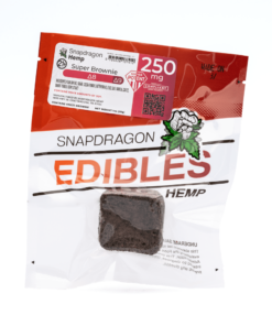 Try the Delta 8 THC Brownie by Snapdragon with 212mg Delta 8 and 39mg Delta 9. A powerful edible treat crafted for experienced users.
