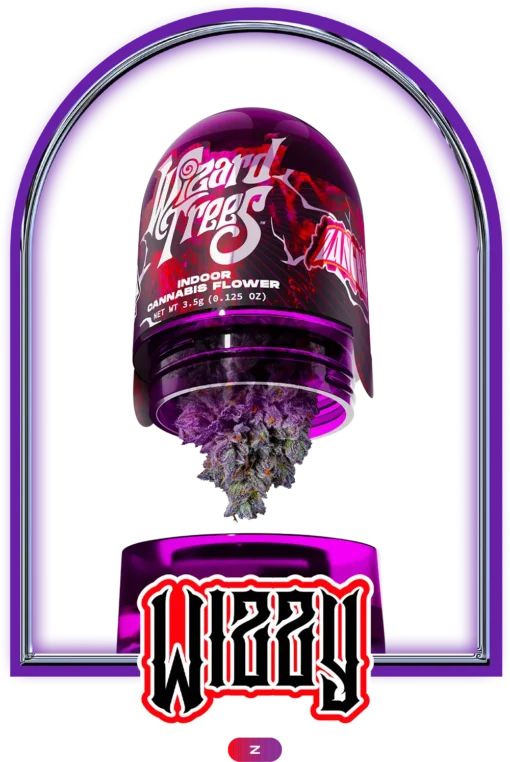 Discover Wizzy Weed Flower, a premium strain from the Z lineage. Lab-tested and quality assured with happy and relaxing effects.