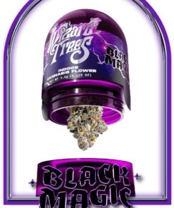 Discover Black Magic Weed Flower, a premium cannabis bud with Secret Cross lineage. Relaxing and happy effects in every flavorful hit.