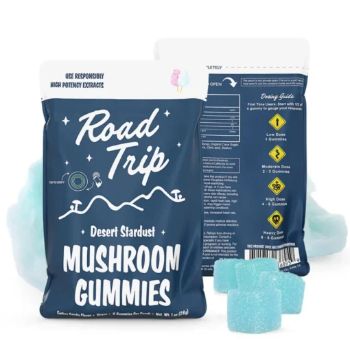 Enjoy sweet focus with Desert Stardust Mushroom Gummies – Cotton Candy. Functional mushrooms for clarity, calm, and daily wellness. Vegan & delicious.