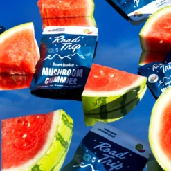 Enjoy Watermelon Mushroom Gummies from Desert Stardust. Delicious, mood-boosting psilocybin gummies now available at Bubatz Europa. Discreet EU shipping.