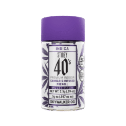 Get the Skywalker OG Preroll Pack by STIIIZY. This 5-pack of .5G Indica prerolls delivers powerful 40.31% THC and deep relaxation anytime.