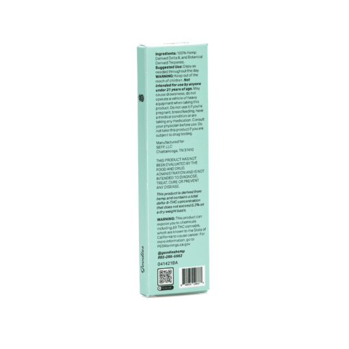 Delta 8 Pineapple Vape by Goodies delivers uplifting effects and tropical flavor in a sleek, disposable device. Experience Pineapple Express the clean way.