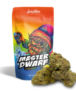 Master Dwarf 3.5g Cali Pack delivers a potent hybrid with rich flavor and balanced effects. Premium cannabis buds available now at Bubatz Europa.
