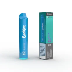 Buy Puff Black Ice 600 disposable vape with smooth cooling Cookies flavor. 600 puffs, compact design, premium nicotine quality in Germany.